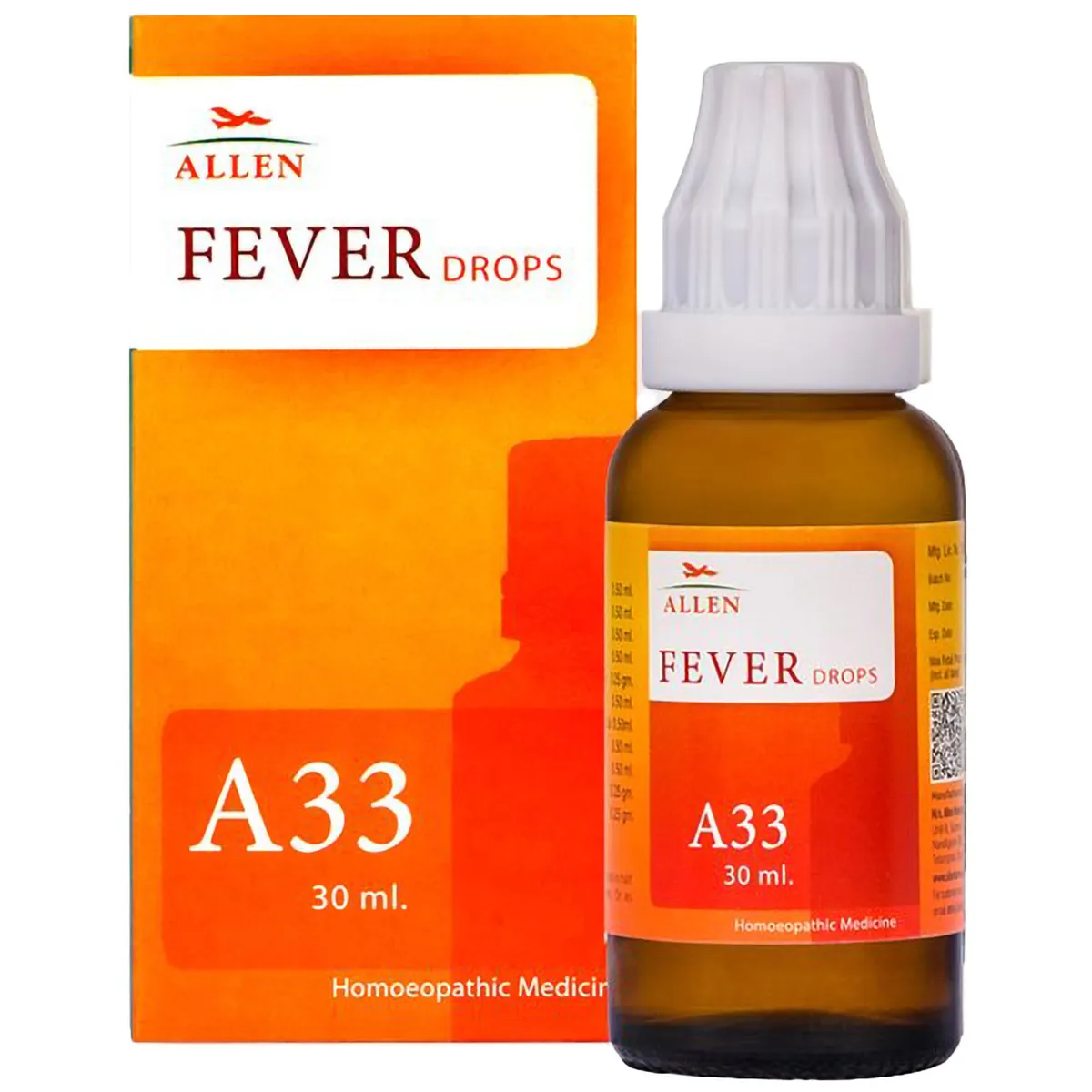 A33 Fever Drops 30ml