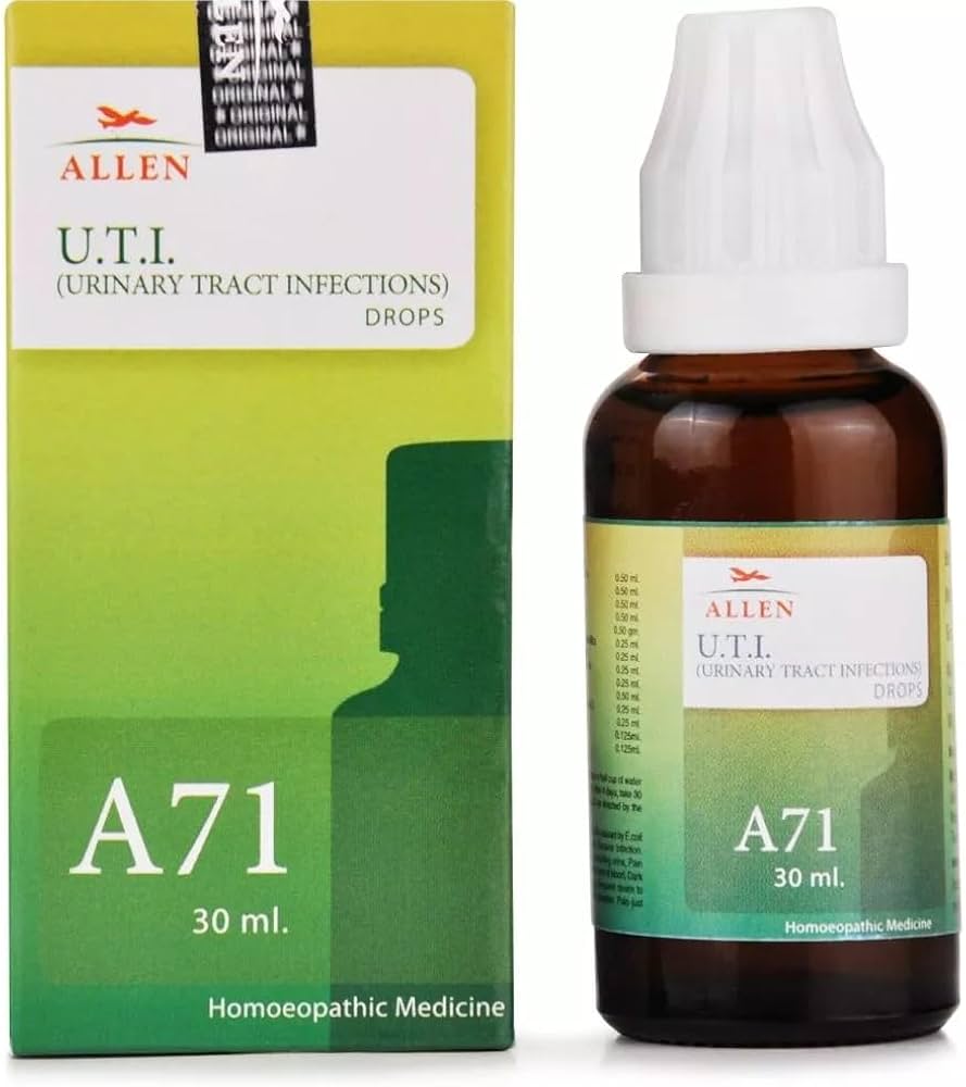 A71 U.T.I. (Urinary Tract Infections) Drops 30ml