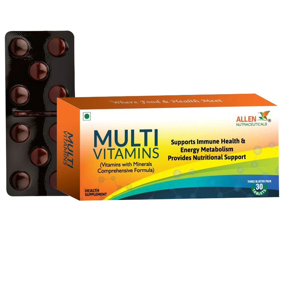 Multi Vitamins 30 tablets