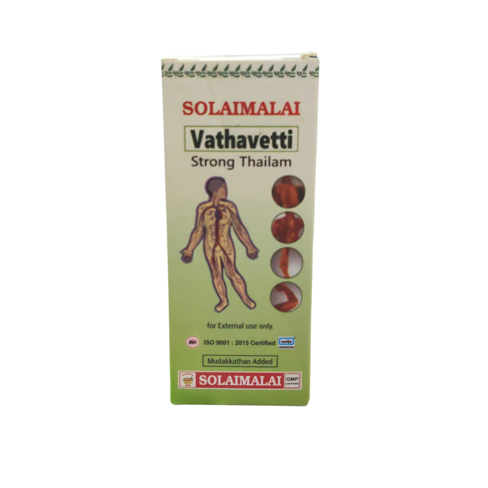 Solaimalai Vijayaragavan - Vathavetti Strong Thailam 100ml