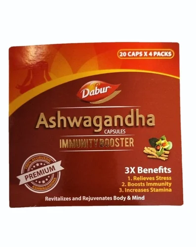  Ashwagandha Immunity Booster - 80Capsules 